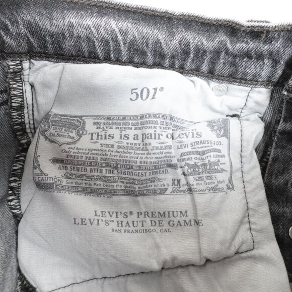 Levi's Premium 501 Jeans Women's 27x26 (29x26 Actual) High Rise Straight Leg - Picture 4 of 13